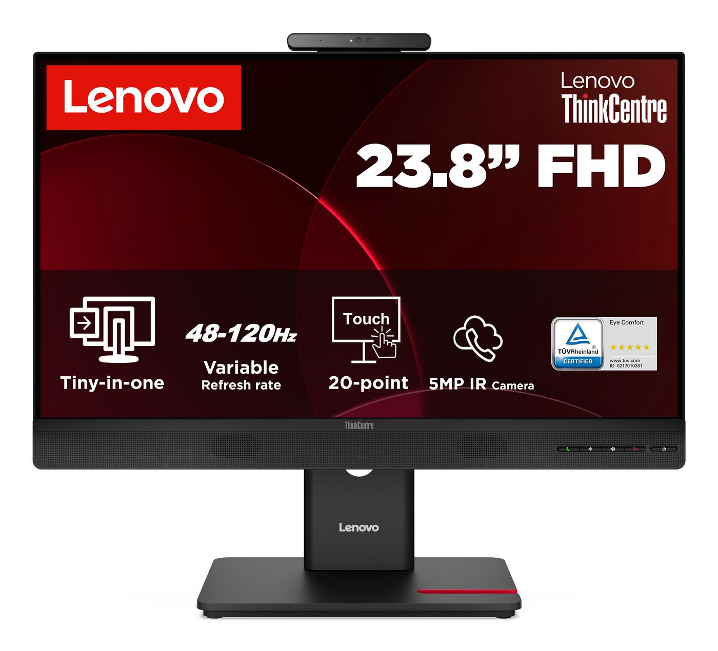 Monitor Lenovo ThinkCentre TIO24 Touch Gen6 23.8" FHD