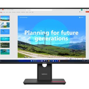Monitor ThinkVision T27D-40 27" IPS FHD 4ms 300cd 1500:1 120Hz Dock DaisyChain HUB Tilt Swivel Lift Pivot